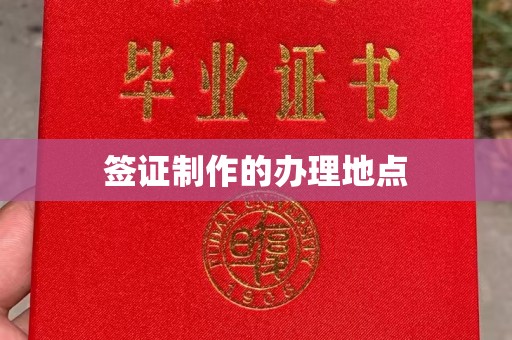 菏泽签证制作的办理地点